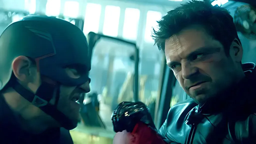 Bucky fights John Walker