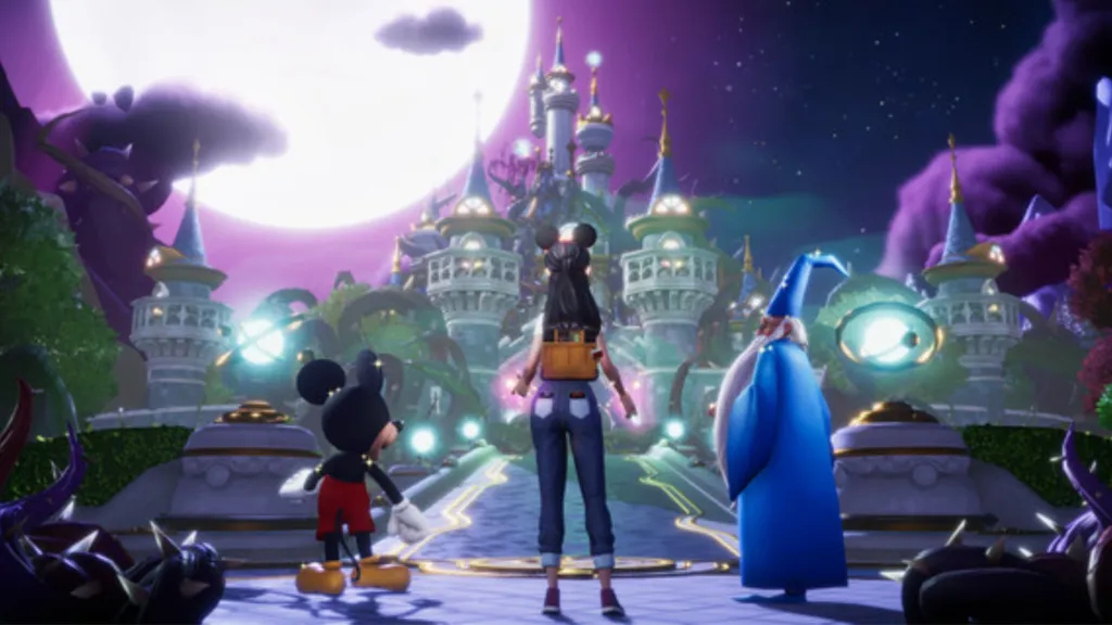 Disney Dreamlight Valley Mickey and Merlin