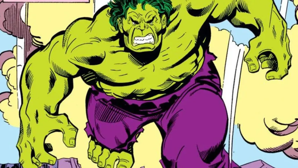 Hulk running