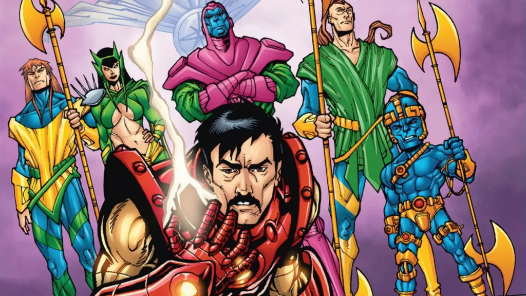 Iron Man in Crossing in Marvel Comics