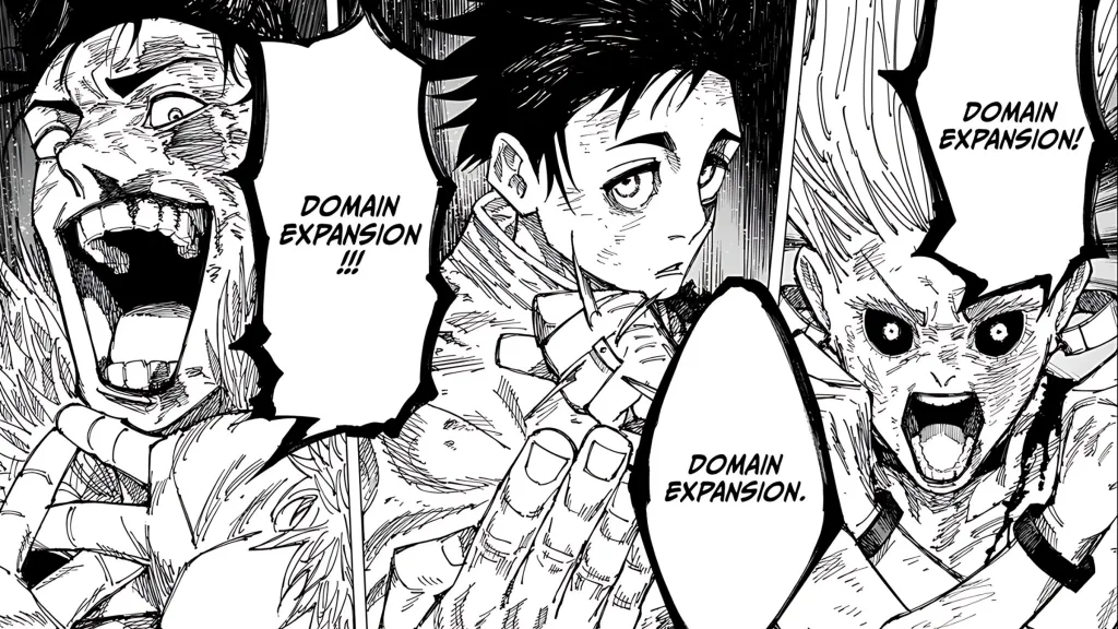 Jujutsu Kaisen Three Way Domain Expansion