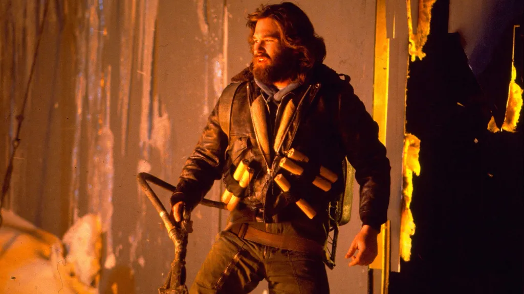 Kurt Russell as R.J. MacReady in John Carpenter's The Thing