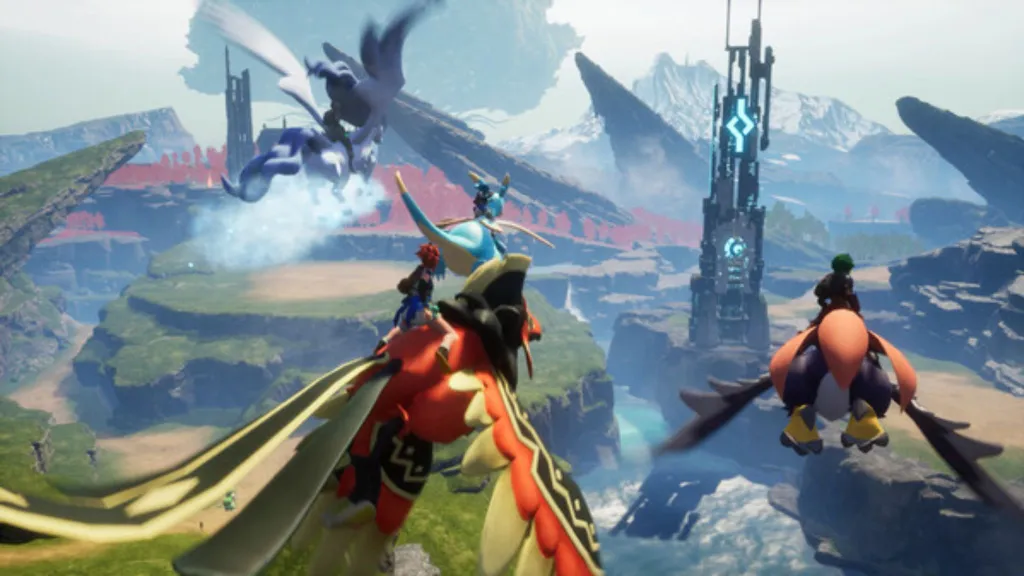 Palworld World Exploration