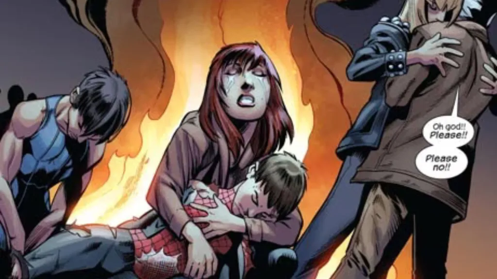 Peter Parker death in Ultimate Marvel Comics