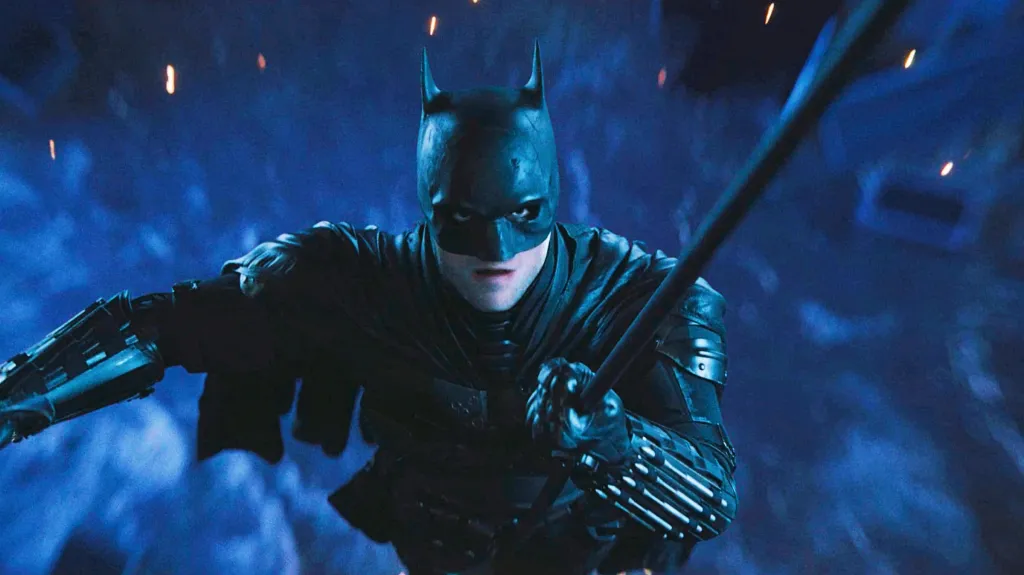 Robert Pattinson as Batman in The Batman 2022
