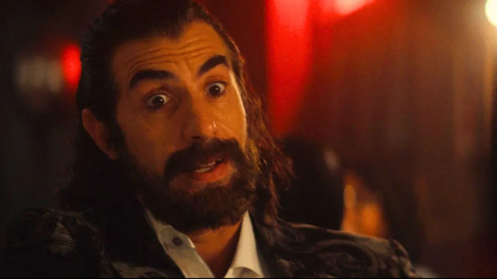 Sacha Baron Cohen as Mephisto in Marvel's Ironheart
