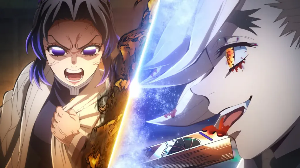 Shinobu vs Doma from new teaser