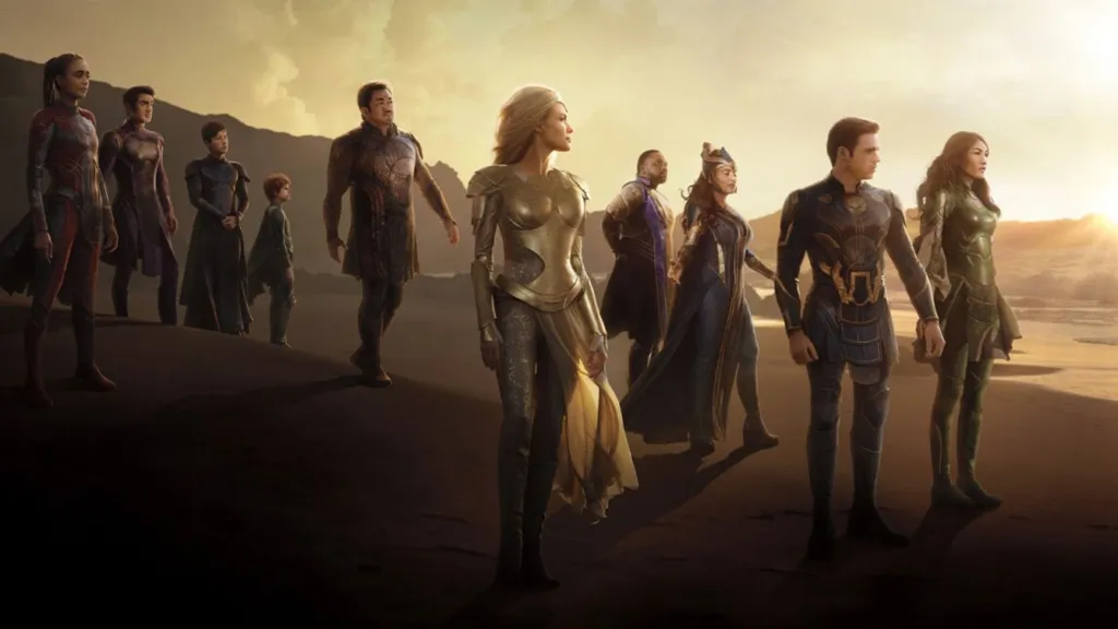 The cast of Marvel's Eternals