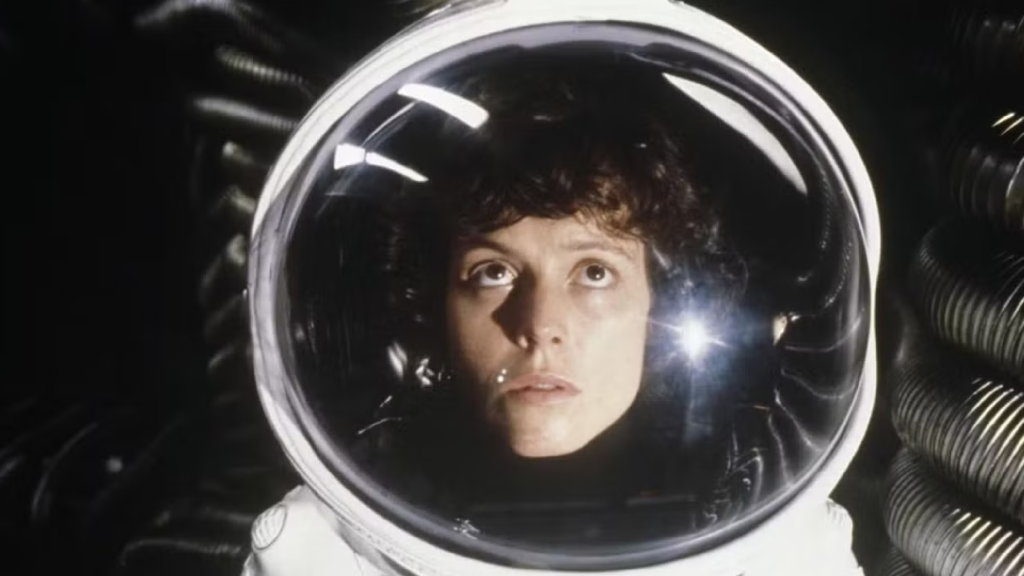 Sigourney Weaver as Ripley in Alien (1979)