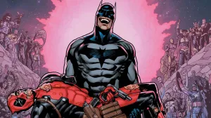 Batman & Deadpool Recreate a Beloved Crisis on Infinite Earths Cover in Hilarious Fashion