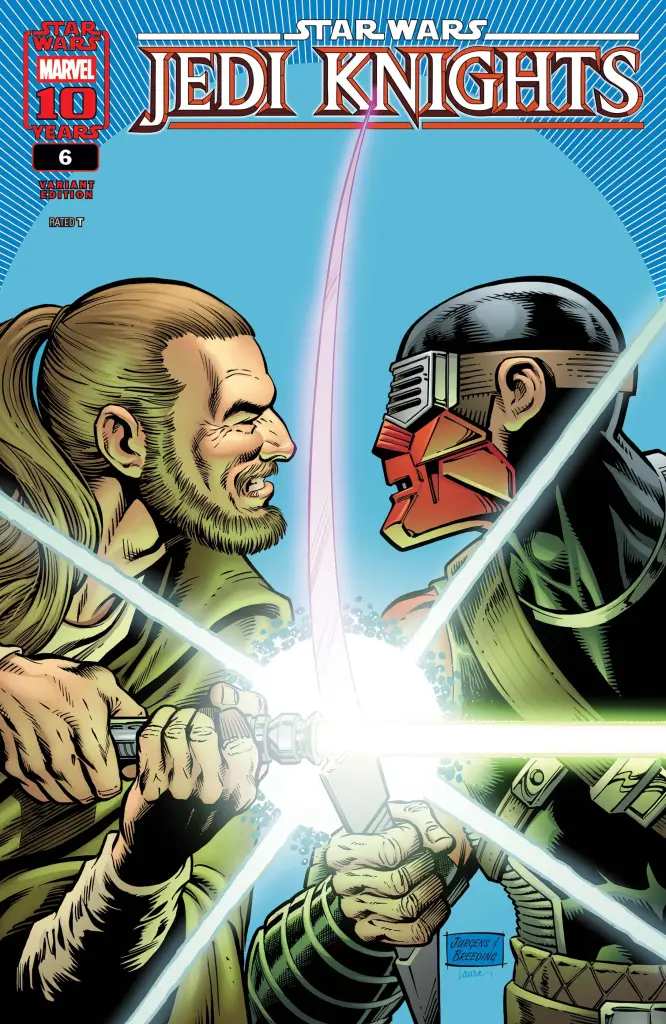 Jedi Knights #6 cover Qui-Gon Jinn