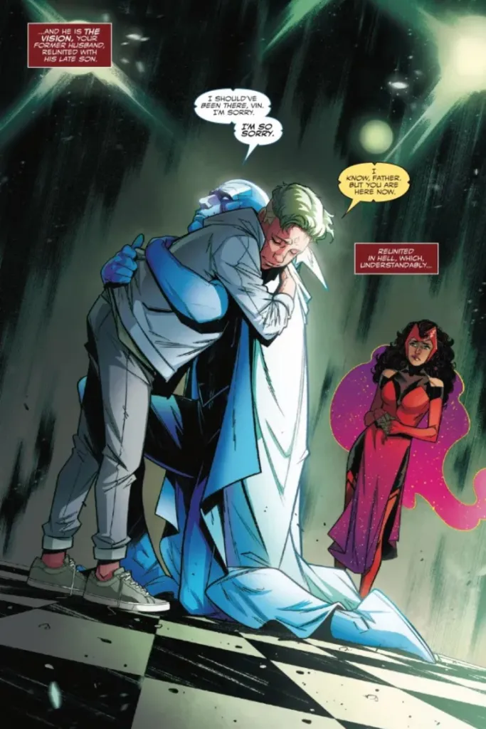 The Vision and the Scarlet Witch #3 by Steve Orlando