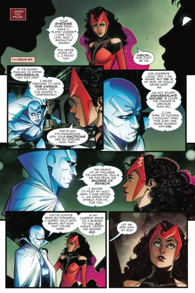 The Vision and the Scarlet Witch #3 by Steve Orlando