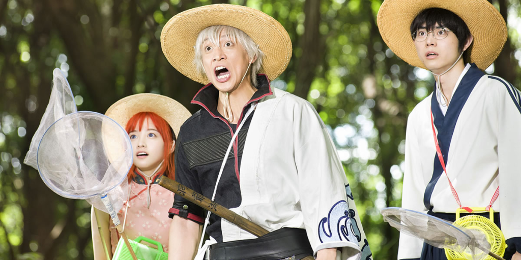 Gintoki, Kagura, shinpachi live action