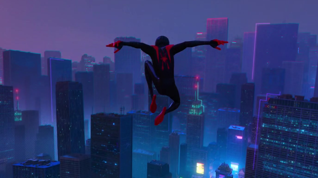 Miles Morales in Spider-Man: Into the Spider-Verse