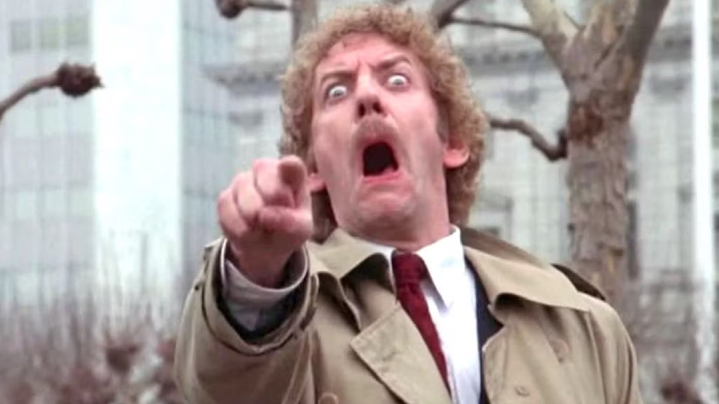 Donald Sutherland in Invasion of the Body Snatchers