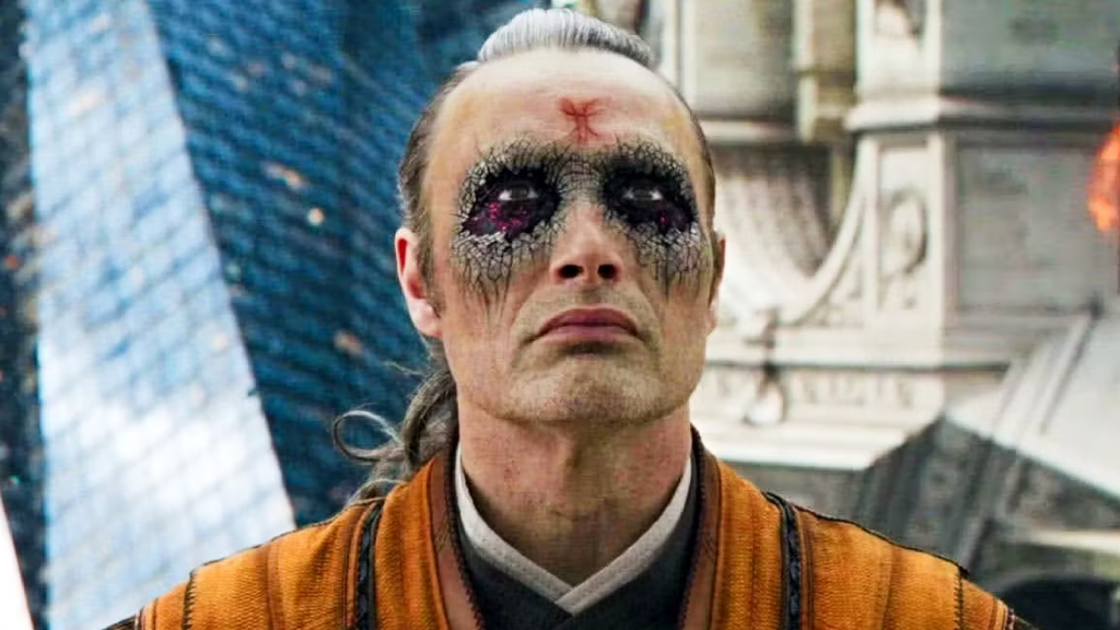 Mads Mikkelsen as Kaecilius in Doctor Strange
