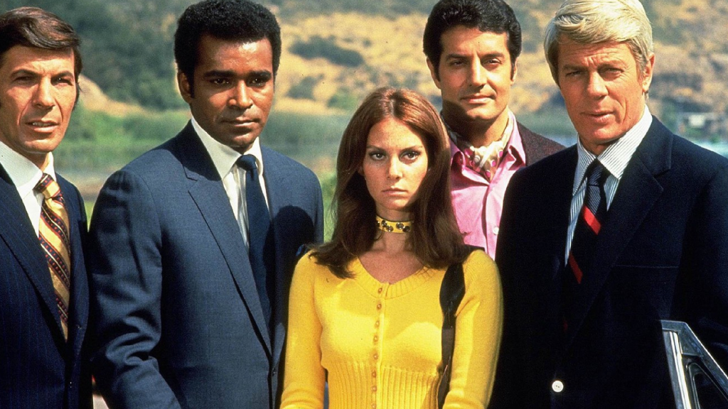 The cast of the original Mission: Impossible TV show