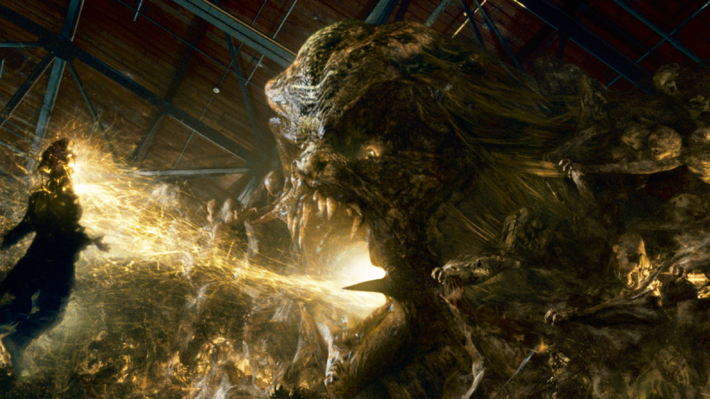 Parallax attacking in Green Lantern (2011)