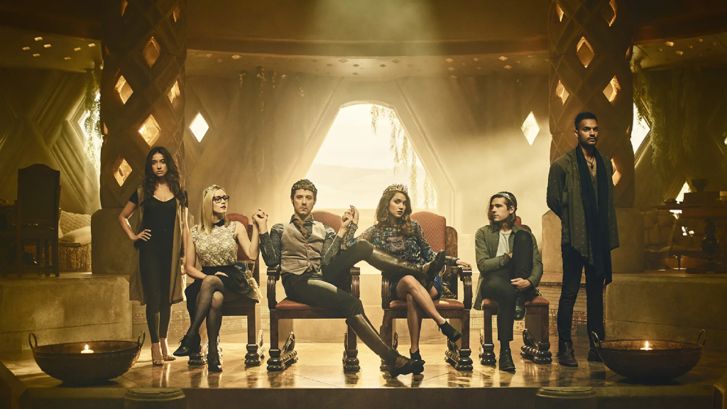 The cast of Syfy's The Magicians