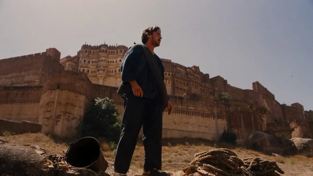 Bruce Wayne emerges from the Pit in The Dark Knight Rises