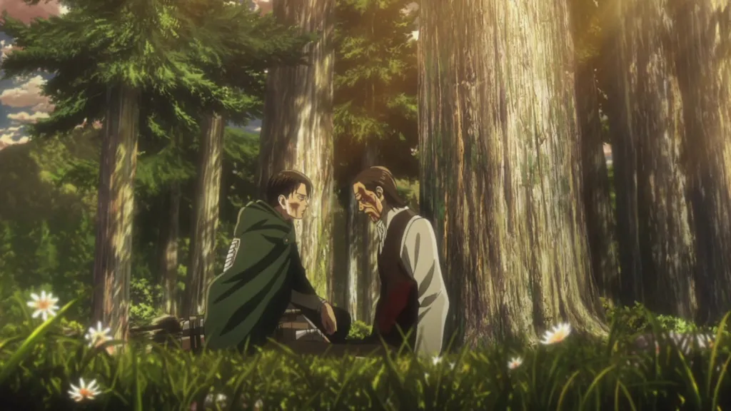Attack on Titan Best Episodes Levi and Kenny