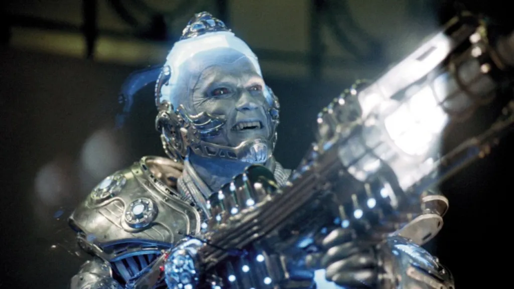 Arnold Schwarzenegger as Mr Freeze in Batman and Robin