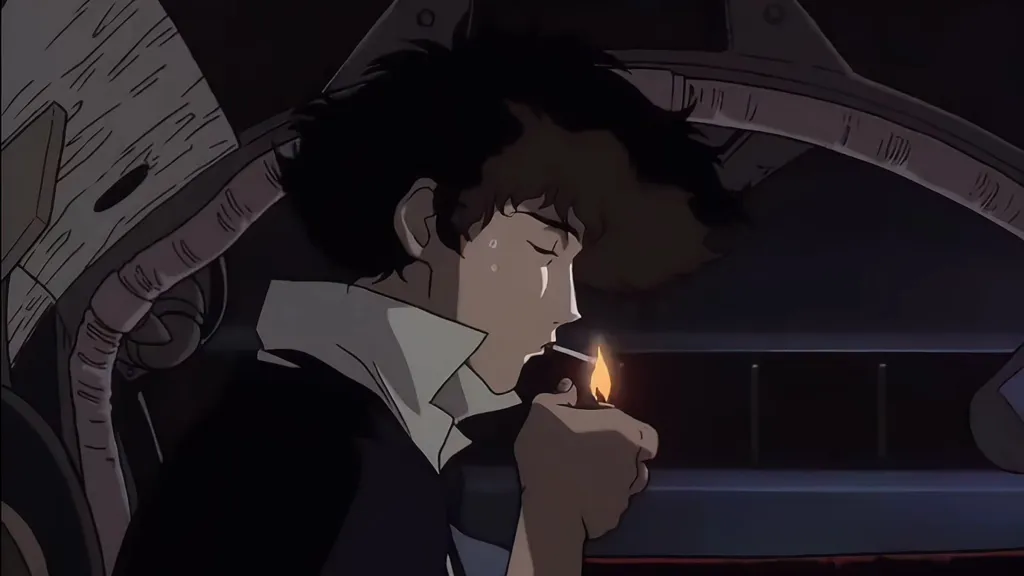 Cowboy Bebop Smoking Scene