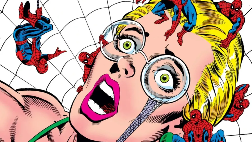 Debra Whitman and Spider-Man