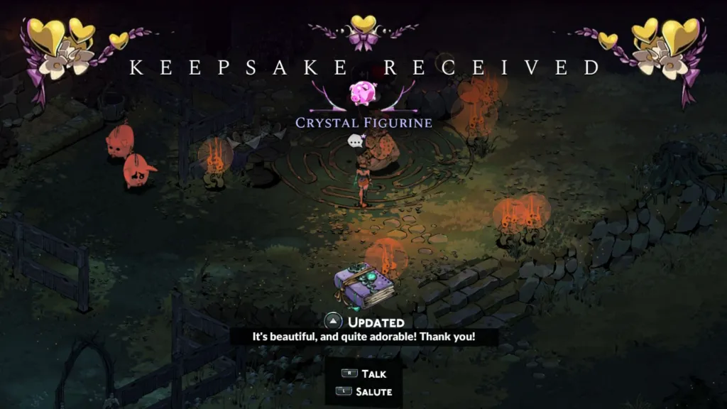 Getting Keepsakes in Hades 2 Circe Keepsake