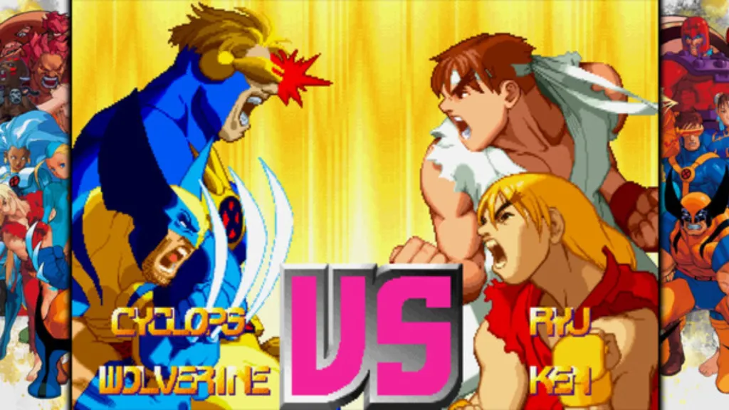 Marvel vs Capcom Screenshot
