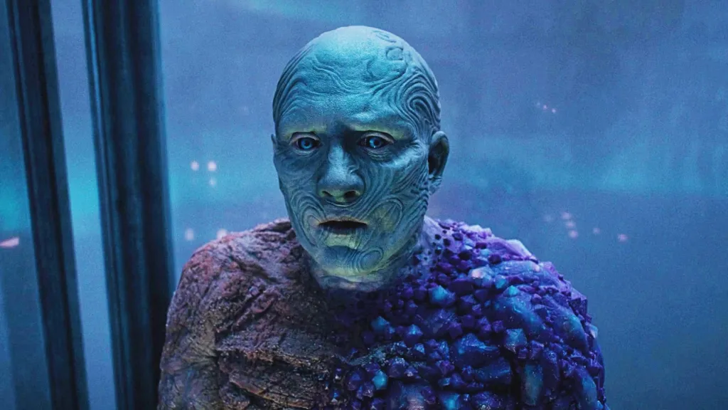 Metamorpho in prison cell in Superman