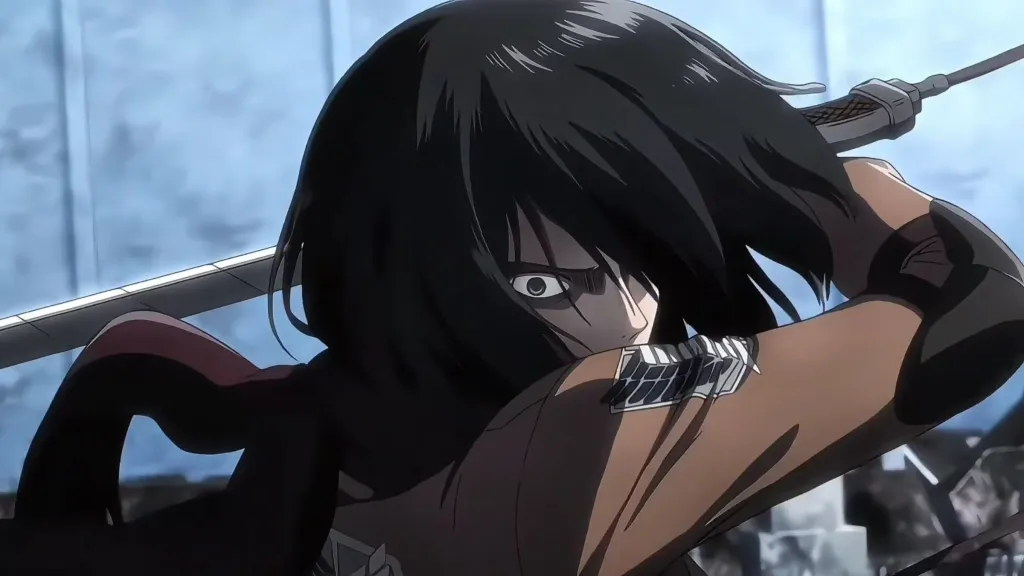 Mikasa Attack on Titan Fight