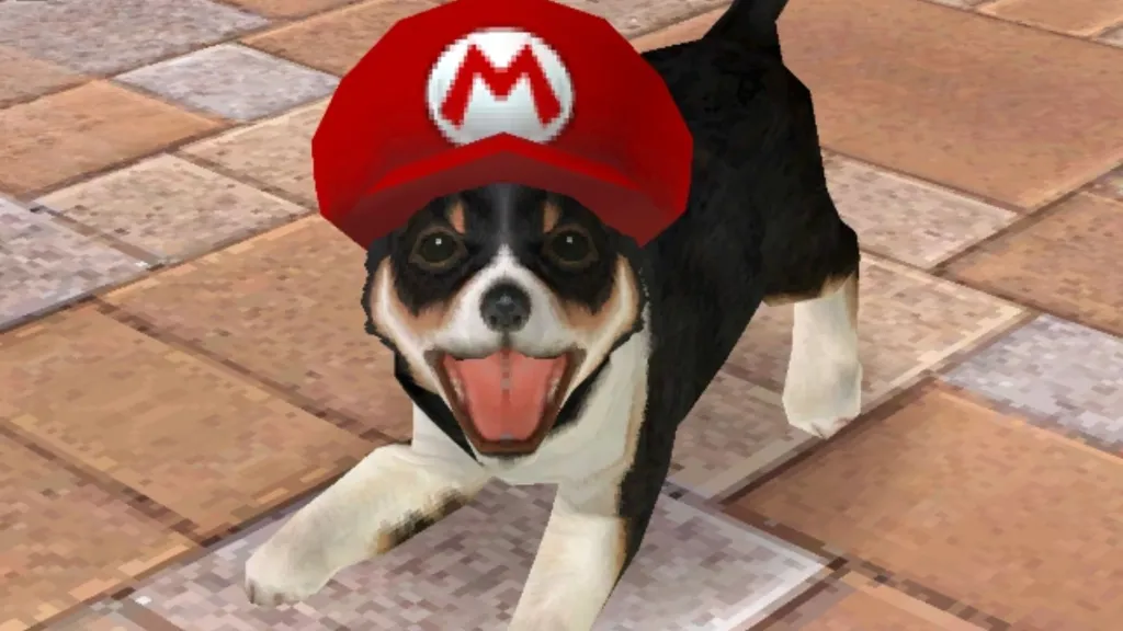 Nintendogs Mario Hat