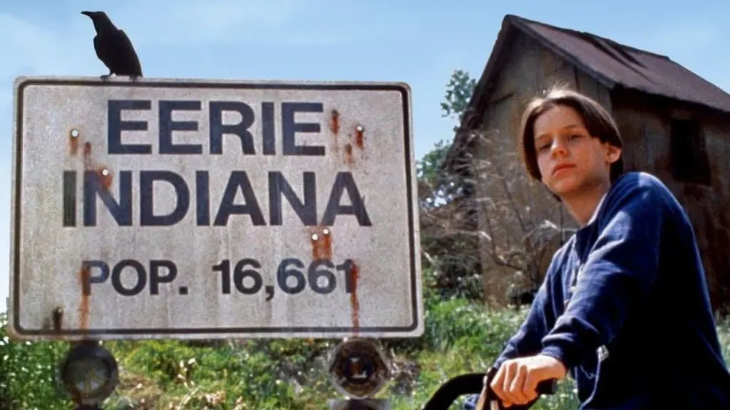 Omri Katz in the poster for Eerie Indiana