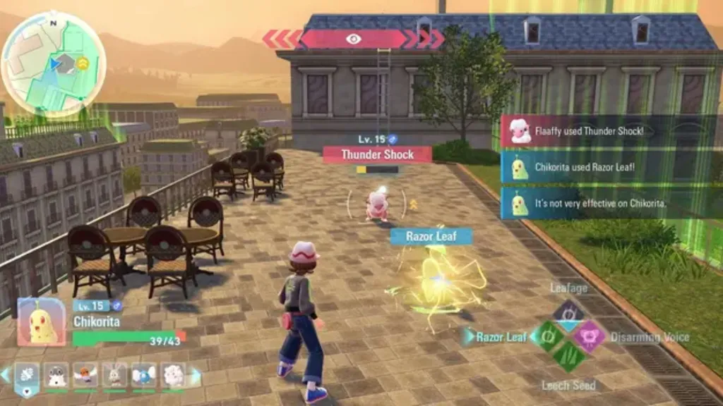 Pokemon Legends Z-A Real Time Battles