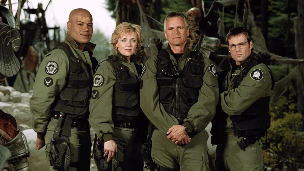 The cast of Stargate SG-1