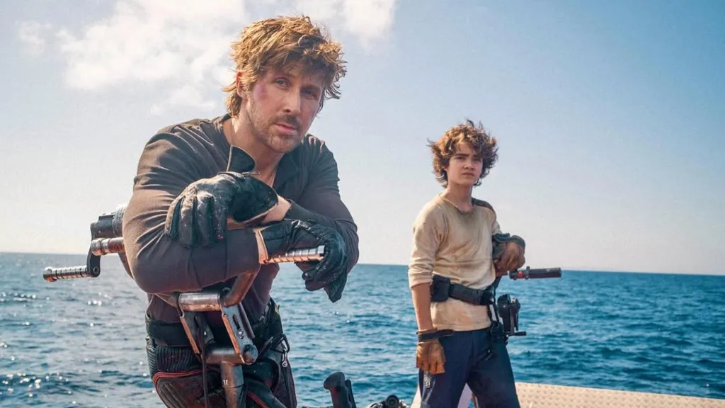 Star Wars Starfighter Ryan Gosling BTS photo