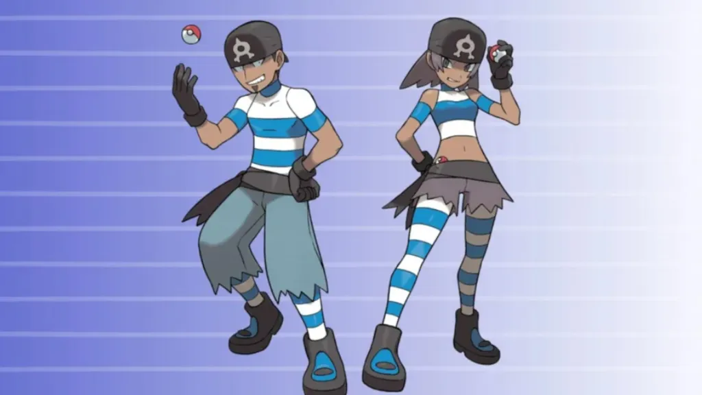 Team Aqua in Pokemon