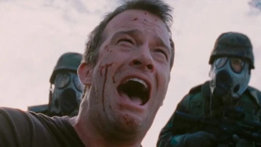 Thomas Jane in the final scene of The Mist
