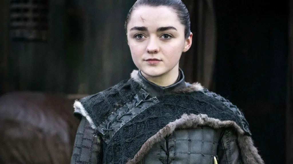 Arya Stark in Game of Thrones.