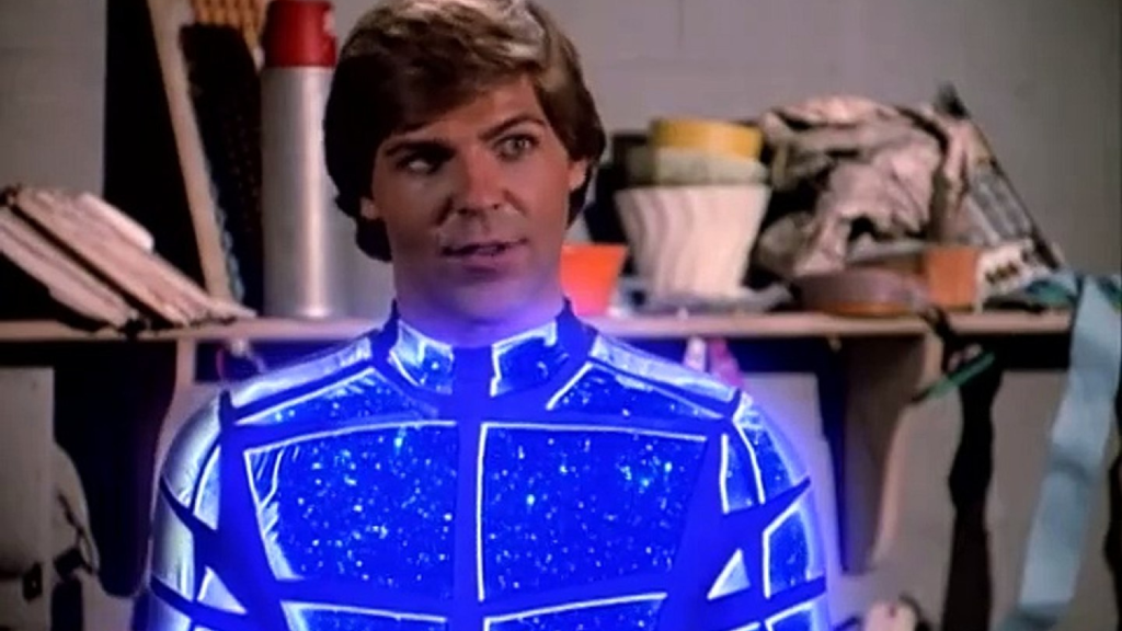 A still from the TV show Automan