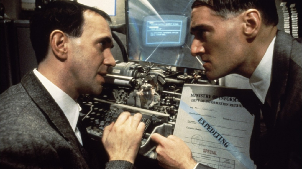 A still from 1985 movie Brazil