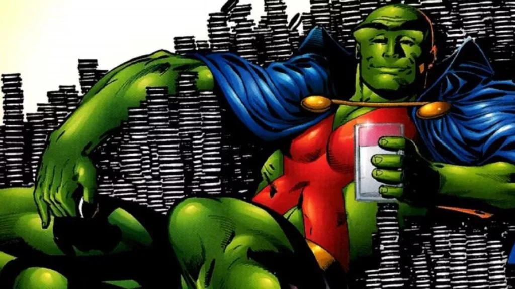 Martian Manhunter with Chocos.