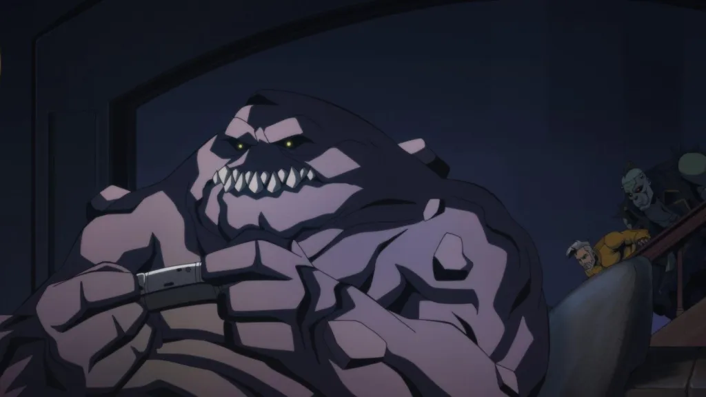 Clayface playing video games.