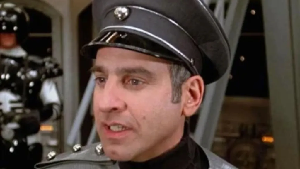 Colonel Sandurz in Spaceballs.