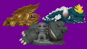 These Sleeping Godzilla Kaiju Funko Pops Are Too Cute To Handle