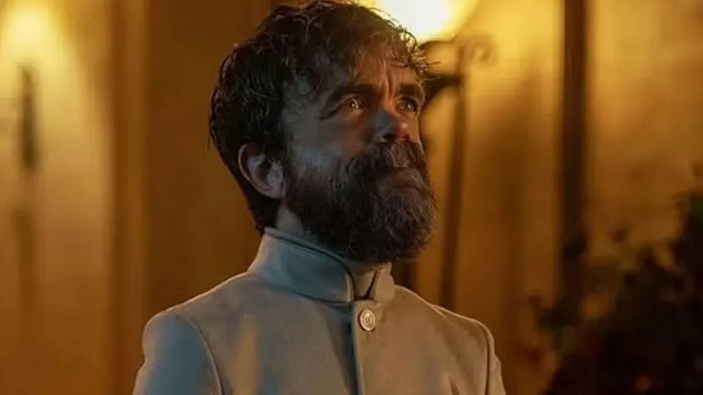 Leon Prater smirking in Dexter: Resurrection.