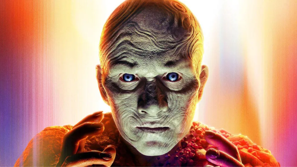 Metamorpho in a DCU poster.