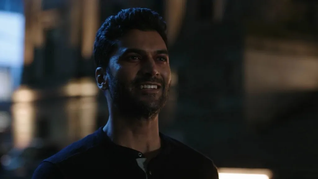 Ramsey Rosso smiling in The Flash.